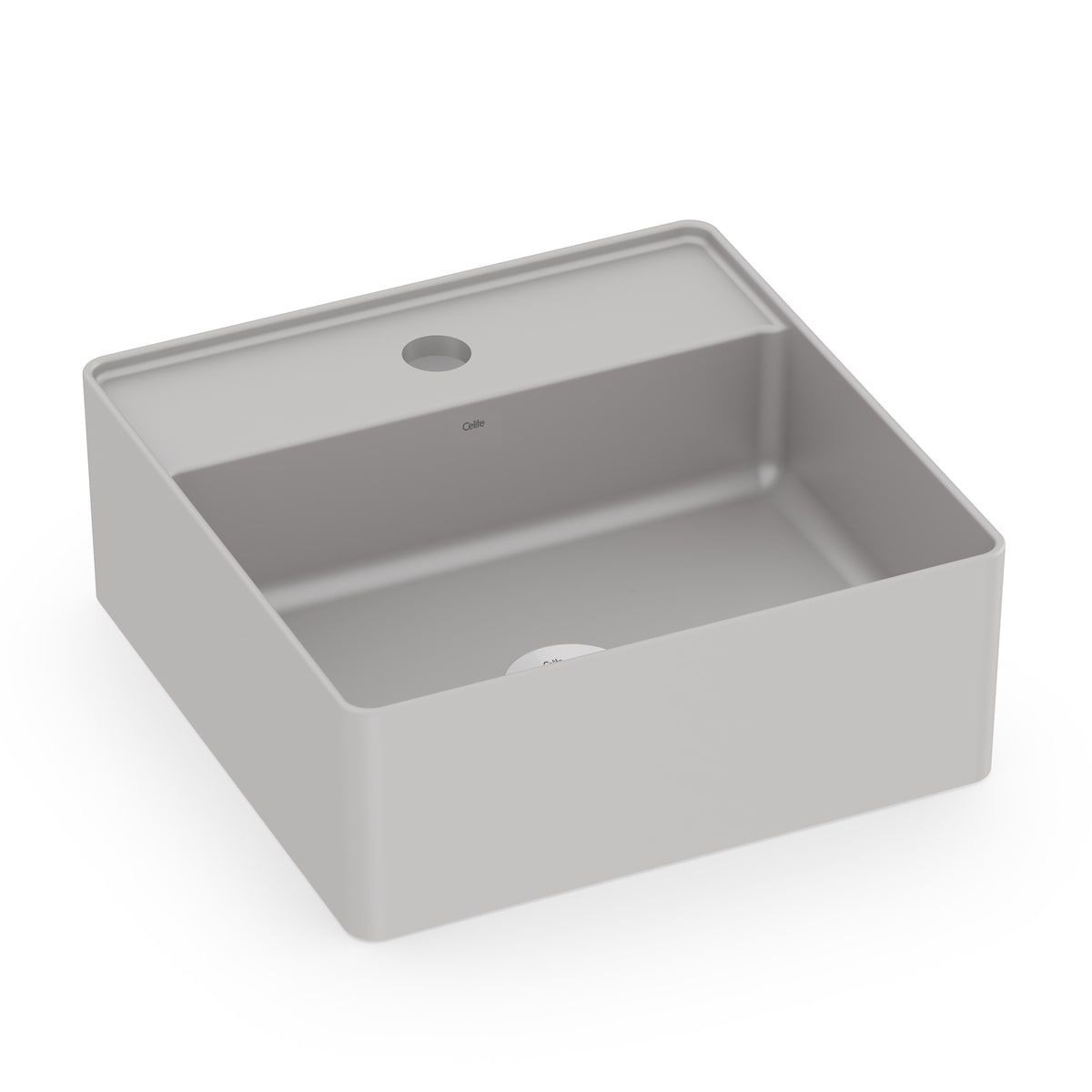 Lavabo gris Mate cuadrado